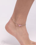 Paparazzi ♥ Rose Review - Pink ♥ Anklet