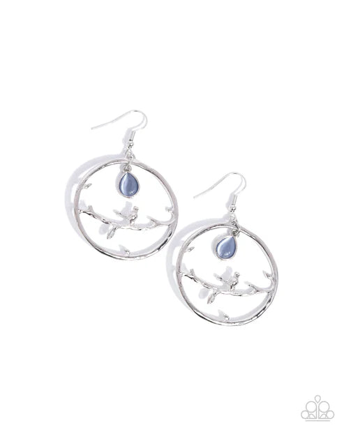 Paparazzi ♥ Picturesque Scene - Blue ♥ Earrings