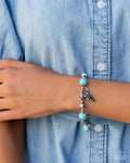 Paparazzi ♥ Western Welcome - Blue ♥ Bracelet