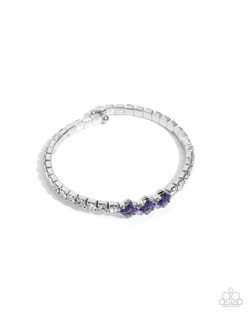 Paparazzi ♥ Pointed Production - Purple ♥ Bracelet