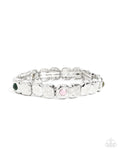 Paparazzi ♥ Faint-Hearted Fashion - Green ♥ Bracelet