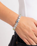 Paparazzi ♥ Faint-Hearted Fashion - Green ♥ Bracelet