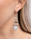 Paparazzi ♥ Feminine Feature - White ♥ Earrings