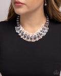Paparazzi ♥ Distinguished Desire - Silver ♥ Necklace