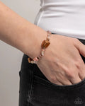 Paparazzi ♥ Eclectic Ease - Copper ♥ Bracelet