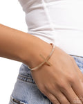Paparazzi ♥ Holy Headline - Gold ♥ Bracelet