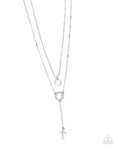 Faithfully Fierce - White ♥ Necklace