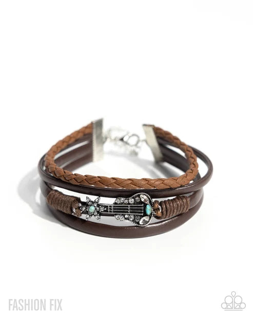 Paparazzi ♥ Buckaroo Beginning - Blue ♥ Bracelet