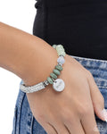 Paparazzi ♥ Handcrafted Hope - Green ♥ Bracelet