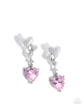 Paparazzi ♥ Valentines Vaudeville - Pink ♥ Post Earrings