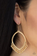 Paparazzi ♥ Heirloom Harmony - Gold ♥ Earrings