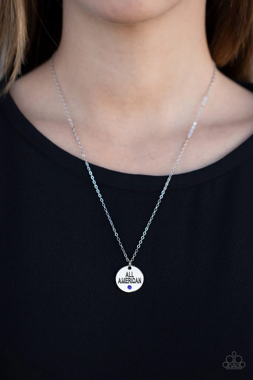 Paparazzi ♥ All American, All The Time - Blue ♥ Necklace