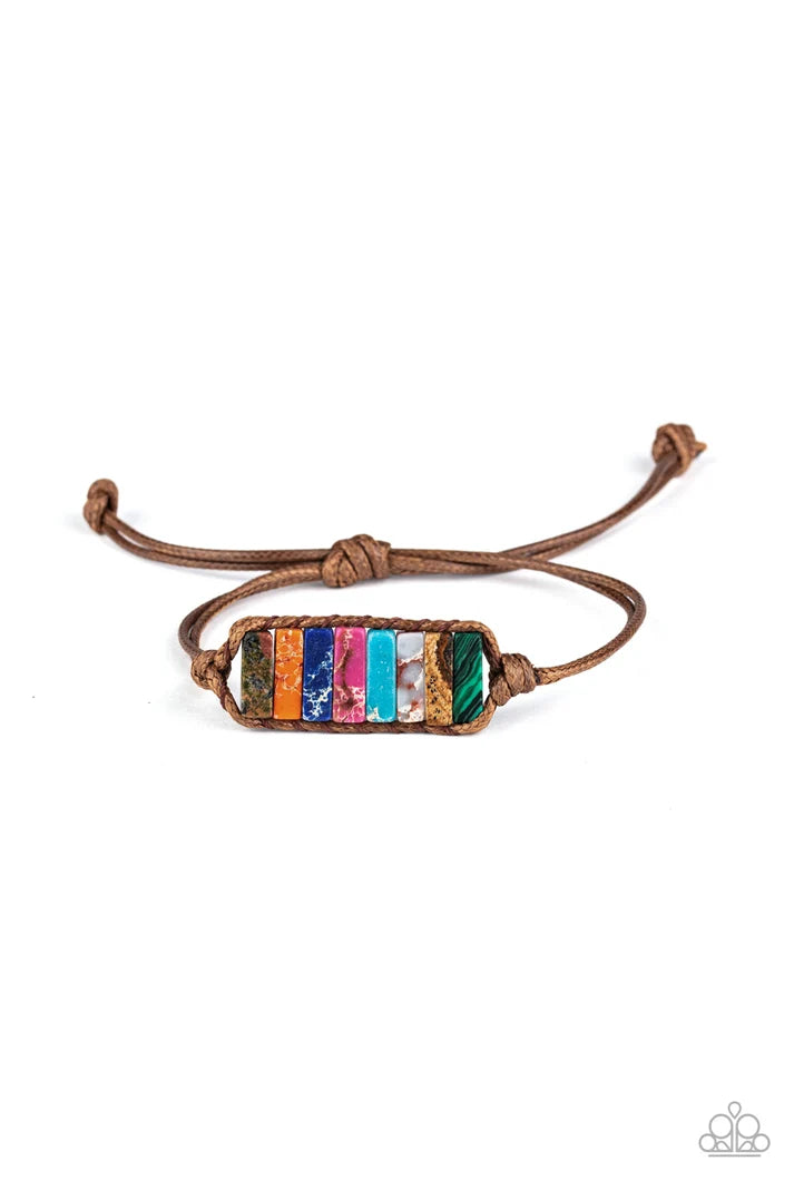 Paparazzi ♥ Canyon Warrior - Multi ♥ Bracelet