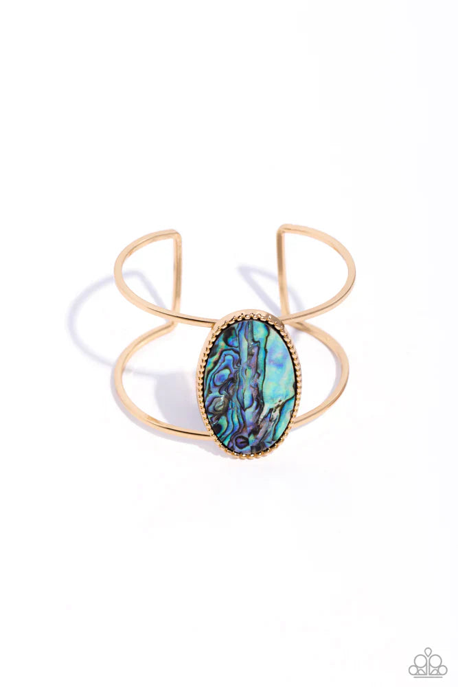 Paparazzi ♥ Enigmatic Energy - Gold ♥ Bracelet