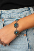 Paparazzi ♥ Mojave Mandalas - Blue ♥ Bracelet