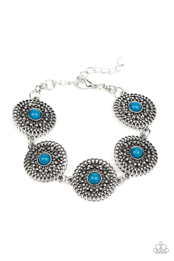 Paparazzi ♥ Mojave Mandalas - Blue ♥ Bracelet