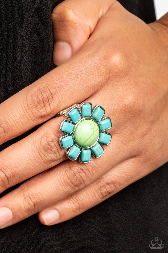 Paparazzi ♥ Mojave Marigold- Green ♥ Ring