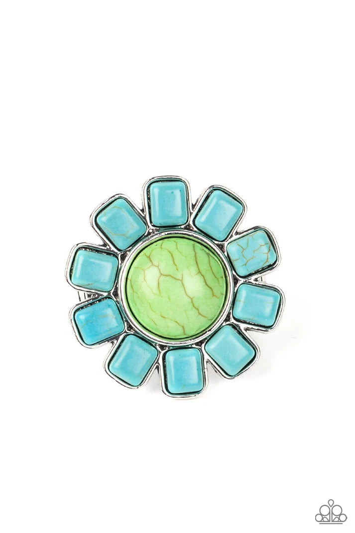 Paparazzi ♥ Mojave Marigold- Green ♥ Ring