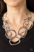Paparazzi ♥ Salvage Yard - Silver ♥ Necklace