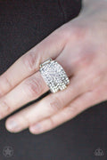 Paparazzi ♥ The Millionaires Club - White ♥ Ring