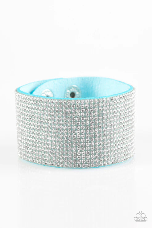 Paparazzi ♥ Roll With The Punches - Blue ♥ Bracelet