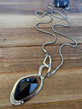 Paparazzi ♥ Optical Opulence - Black ♥ Necklace