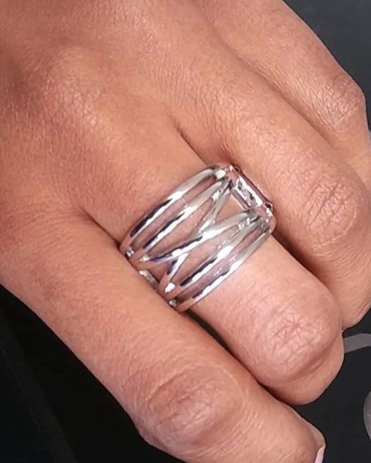 Paparazzi ♥ Way Wayward - Silver ♥ Ring